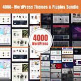 4000+ WordPress Themes & Plugins Bundle | Premium WP Templates & Tools | Instant Download
