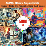 5000GB+ Ultimate Graphic Bundle