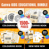 1500+ Page Educational PLR Bundle | Printables, Workbooks, Journals & Planners | Full Resell Rights