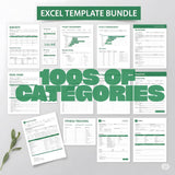Get 12,500 Excel Templates